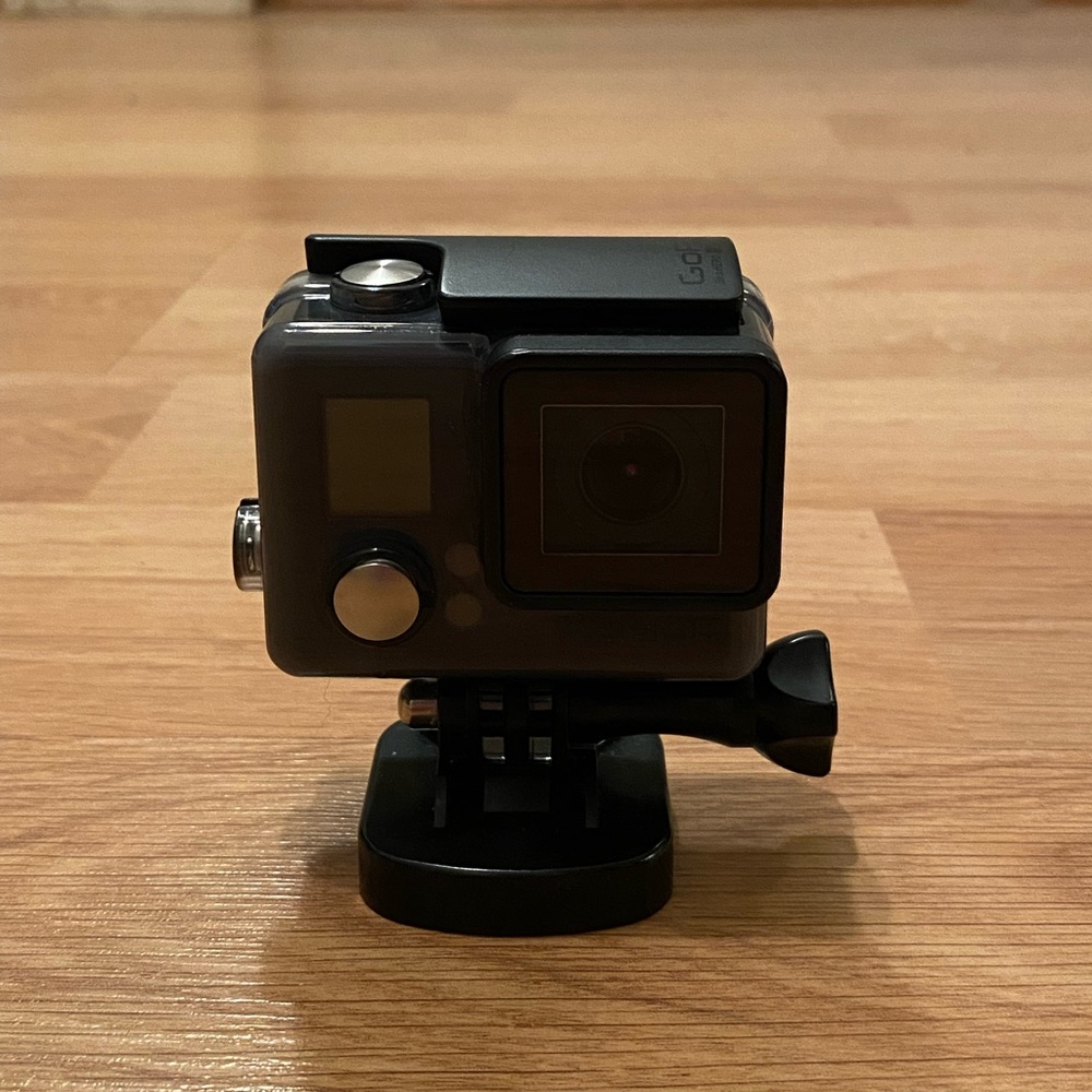 Go Pro with accessories